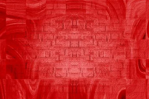 Red wall or paper texture,abstract cement surface background,concrete patte.. Stock Photos
