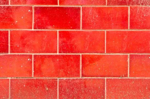 Red wall Stock Photos