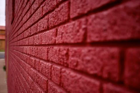 Red Wall Stock Photos