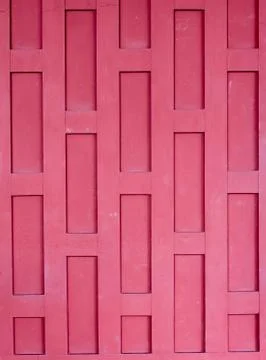 Red wall wooden pattern texture Stock Photos