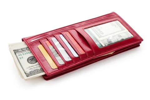 Red Wallet Stock Photos