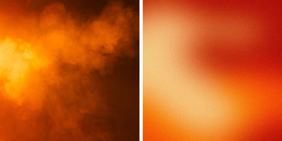 Red Warm Background. Grungy Dynamic Colour. Autumn Watercolour Fire. Bloody.. Stock Illustration