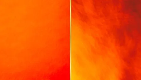 Red Warm Background. Grungy Dynamic Colour. Autumn Watercolour Fire. Bloody.. Stock Illustration