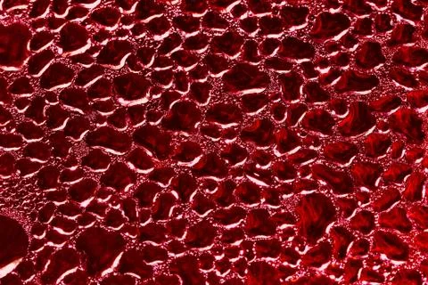 Red water abstract background, texture Stock Photos
