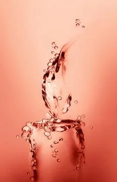 Red Water Candle Illustrazione stock