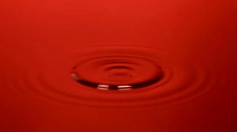 Red water drops Video stock 987879