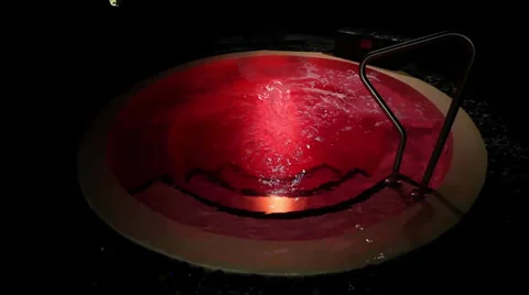 Red Water Stock Footage 31659764