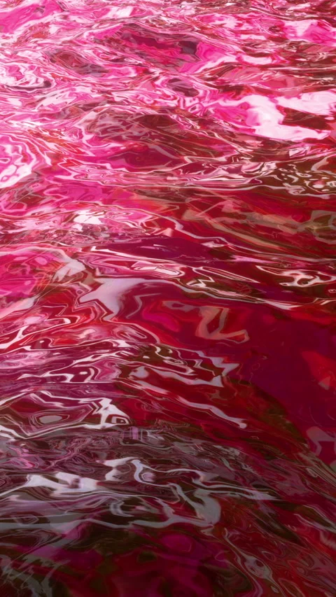 Red Water. Vertical Loop Background Stock Footage 150812279