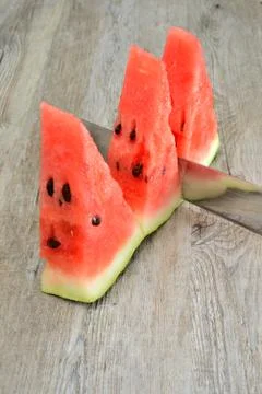 Red watermelon Stock Photos