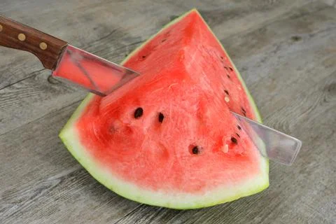 Red watermelon Stock Photos