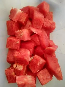Red watermelon Stock Photos