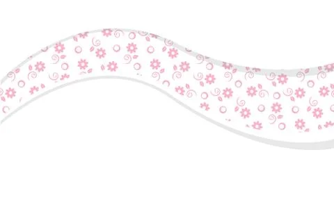 Red wave background Stock Illustration