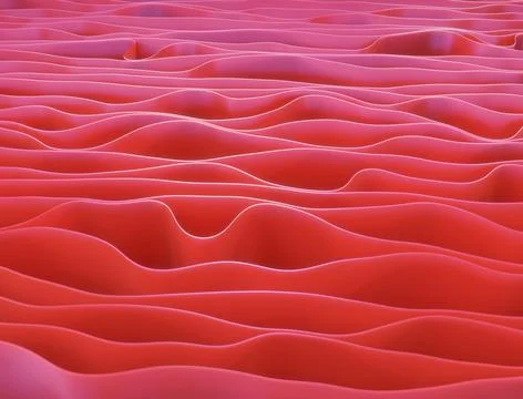 Red wave background 스톡 일러스트