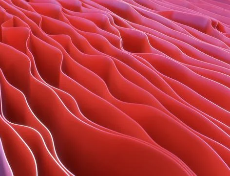 Red wave background 스톡 일러스트
