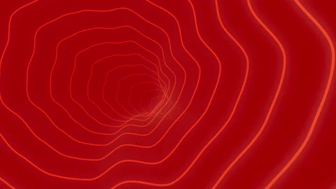 Red wave background,best animation in 4k. Stock Footage 208905261