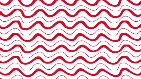 Red wave Stock Footage 307852313