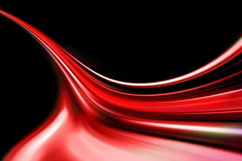 Red wave Illustrazione stock