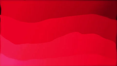 Red wave motion graphic loop with gradient texture, abstract pattern Stock Footage 347955747