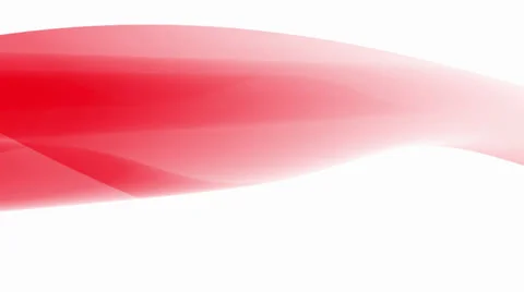 Red Wave over White Stock Footage 26148944