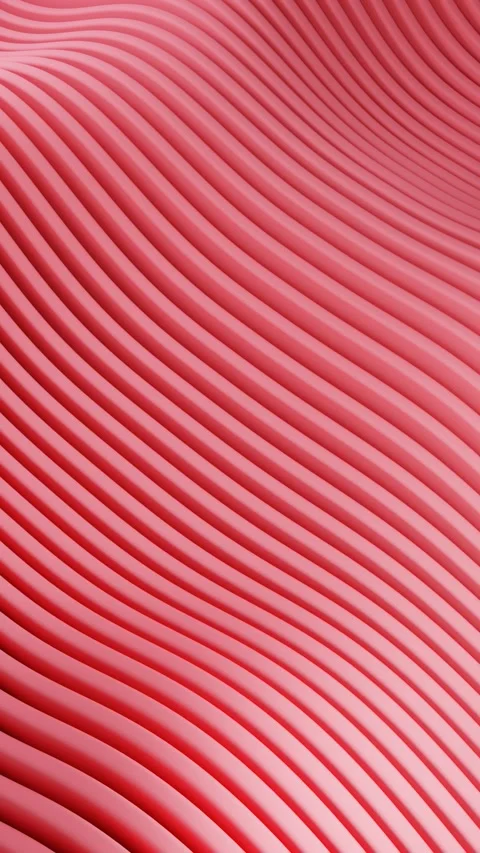 A red wave pattern on a white background Stock Footage 309922597