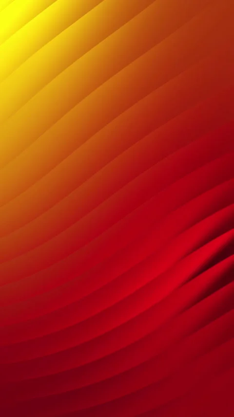 Red Wave Vibrant Geometric Pattern 4K Animated Seamless Looping Vertical Stock Footage 310349144