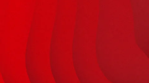 Red waves curve across the frame with soft gradients Stock Footage 332462667