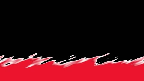 Red waves effect abstract animation on b... | Stock Video | Pond5