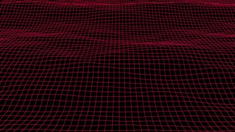Red Waves Stock Footage 251649715