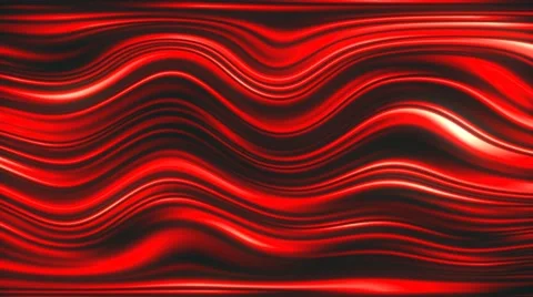 Red waves horizontally - abstract background motion Video stock 40430540