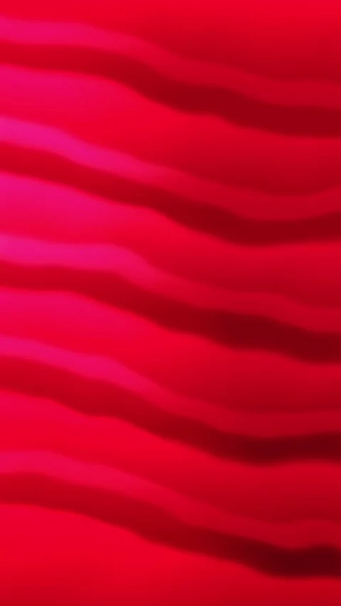 Red waves motion graphic loop texture Stock Footage 347062651