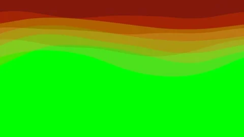 Red waves stream change green screen sky clouds horror, juice abstract drink Stock-Footage 285411465