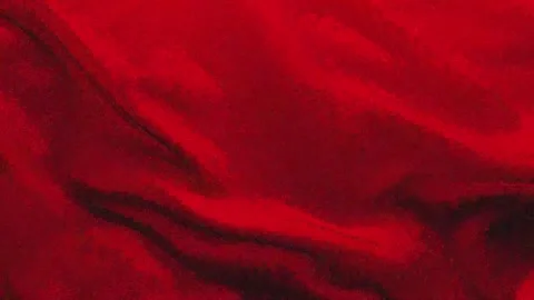 Red Waving Fabric Background Abstract Cloth Texture Loop Stock Footage 339542888