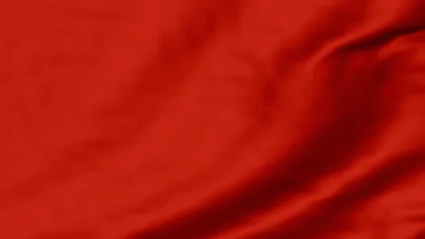 Red Waving Flag Background Animation, seamless looping Stock Footage 297840919