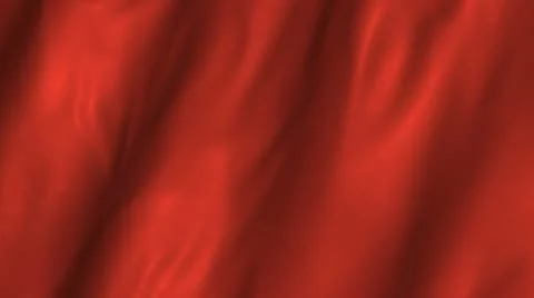 Red Waving Flag Video stock 12357463