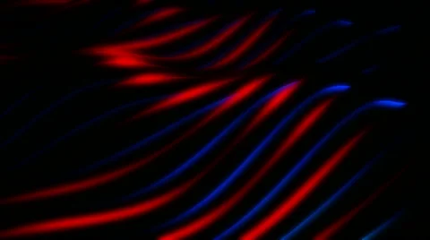 Red wavy background. Seamless loop Stock Footage 52375991