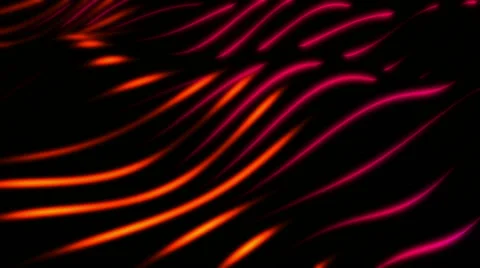 Red wavy background. Seamless loop Stock Footage 52376259