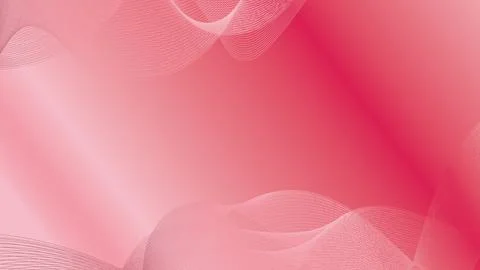 Red Wavy Line Abstract Background for Modern Design Stock Illustration