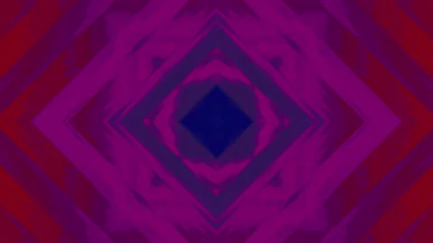 Red wavy symmetry kaleidoscopic pattern Stock Footage 201326424