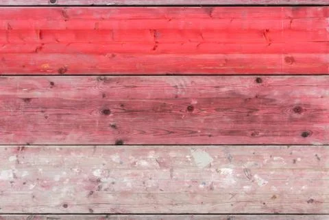Red weathered boards Stock Photos
