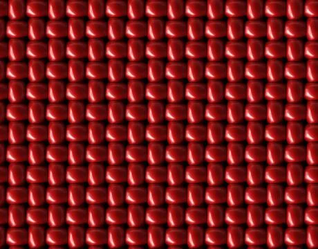 Red weaved mesh seamless pattern. Illustration 3D. Stock Illustration