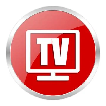 Red web button isolated Stock Illustration