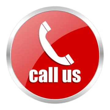 Red web button isolated Stock Illustration