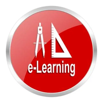 Red web button isolated 스톡 일러스트