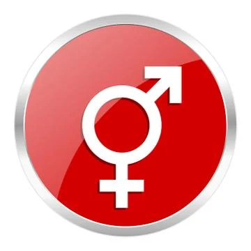 Red web button isolated Stock Illustration