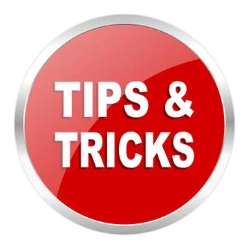 Red web button isolated Stock Illustration