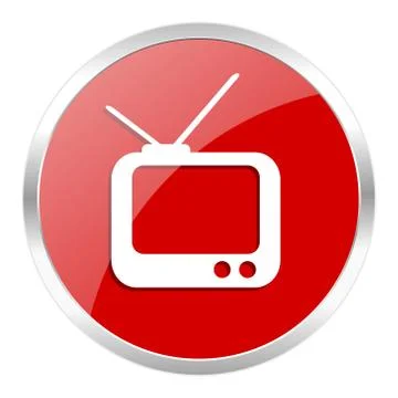 Red web button isolated Stock Illustration