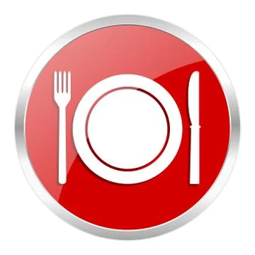 Red web button isolated Stock Illustration