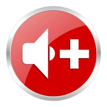 Red web button isolated Stock Illustration