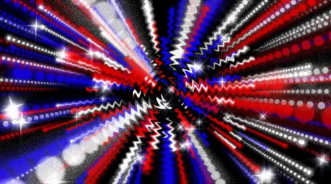 Red, White and Blue Stock Footage 5748691