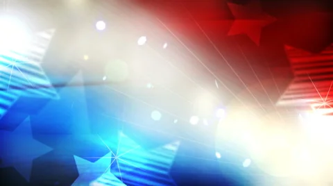 Red White and Blue Stock Footage 50776975